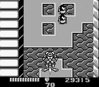 une photo d'Ã©cran de Battletoads sur Nintendo Game Boy